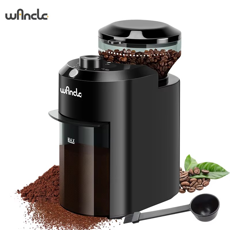 Wancle ไฟฟ้า Burr เครื่องบดกาแ - Coffee Grinder Burr Flat บทวิจารณ์และราคา