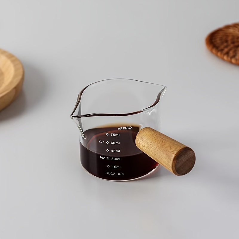 ถ้วยใส่น้ำนมถ้วยแก้วกาแฟ gelas - Espresso Shot Glass บทวิจารณ์และราคา