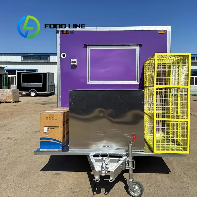 รถพ่วงขายอาหารเคลื่อนที่แบบกำห - Coffee Van Equipment บทวิจารณ์และราคา