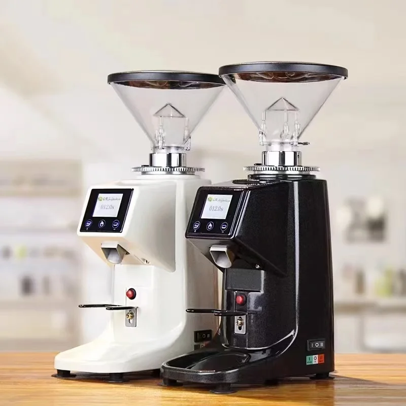 เครื่องบดกาแฟแบบอัตโนมัติขนาด  - Coffee Grinder Burr Flat บทวิจารณ์และราคา
