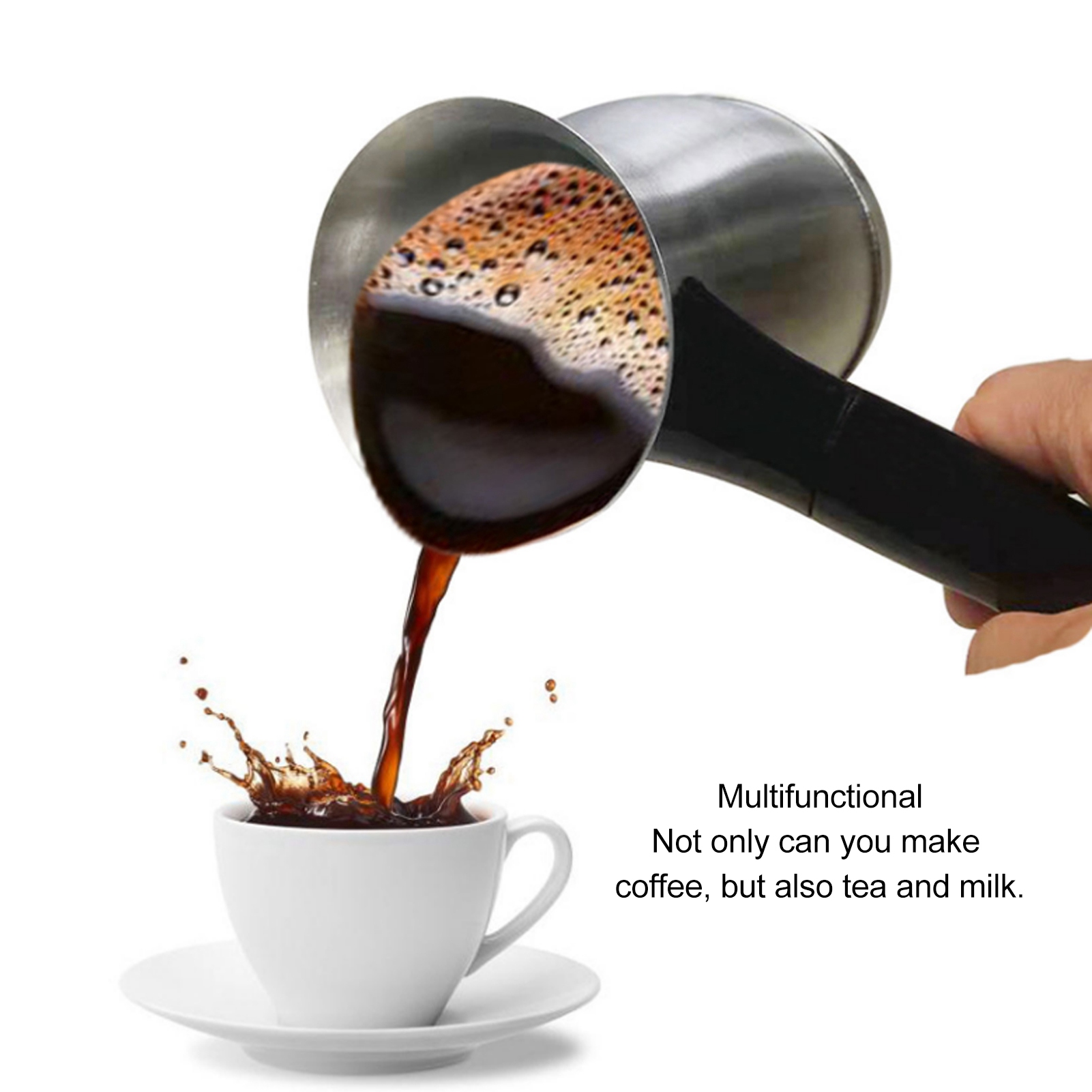 เครื่องชงกาแฟตุรกีไฟฟ้า 600ml  - Coffee Equipment For Camping บทวิจารณ์และราคา