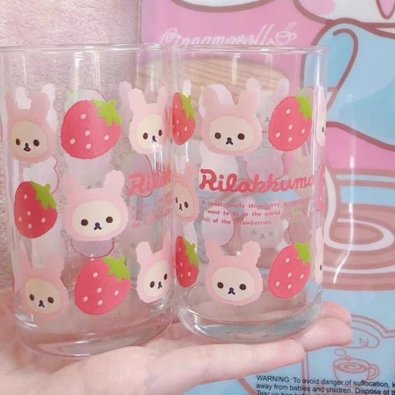 แก้วน้ำริลัคคุมะลายการ์ตูนสตรอ - Espresso Shot Glass บทวิจารณ์และราคา
